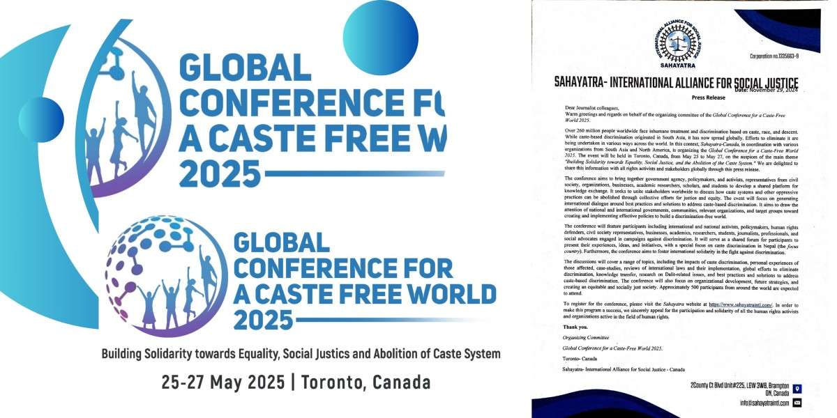  Global Conference for a Caste-Free World 2025 Announced